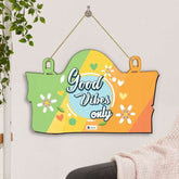 Good Vibes Only Printed Wall Hanging